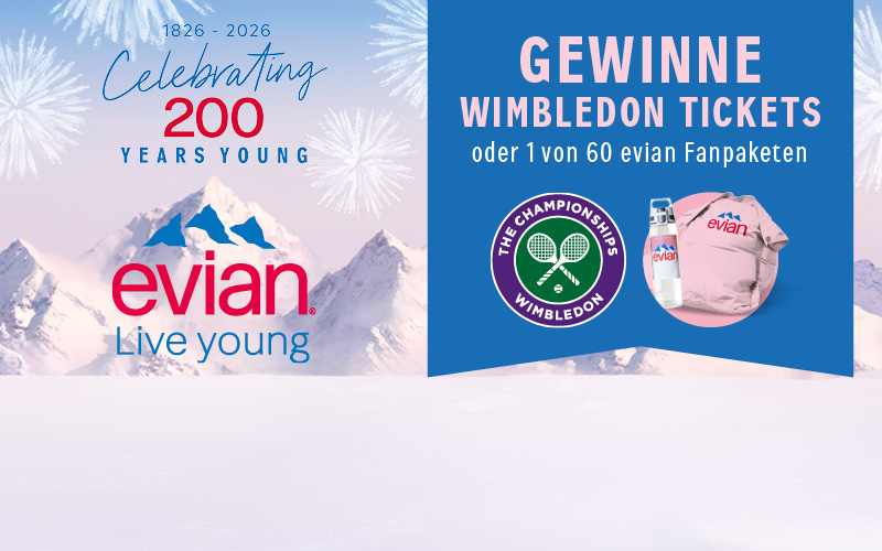 REWE Kassenbon Gewinnspiel mit evian