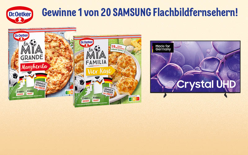 REWE Kassenbon Gewinnspiel mit Dr. Oetker