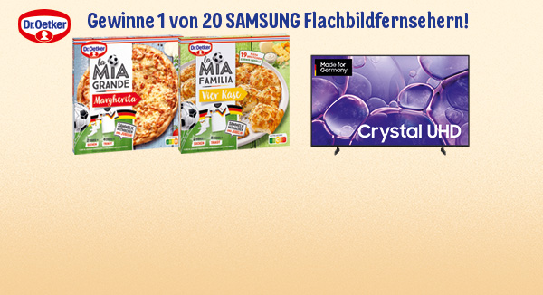 REWE Kassenbon Gewinnspiel mit Dr. Oetker