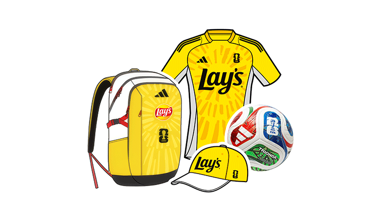 Gewinne ein Lay's x adidas Fan-Paket 