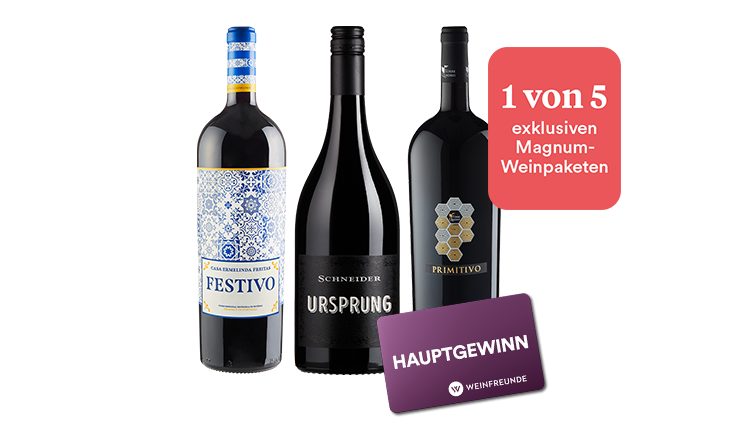 Gewinne ein exklusives Magnum-Weinpaket