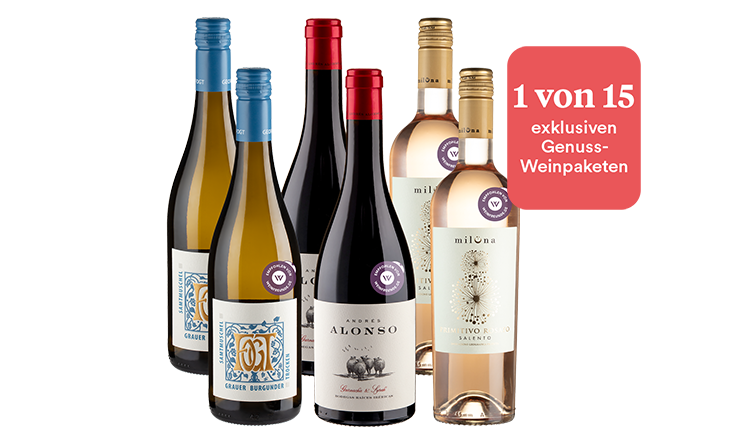 Gewinne ein exklusives Genuss-Weinpaket