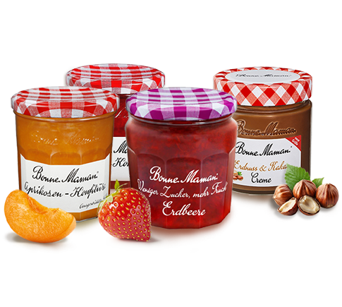 BONNE MAMAN 370G GL·4-FRUCHT KONFITUERE