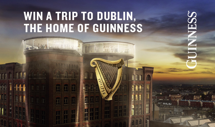 Win a trip to Dublin 