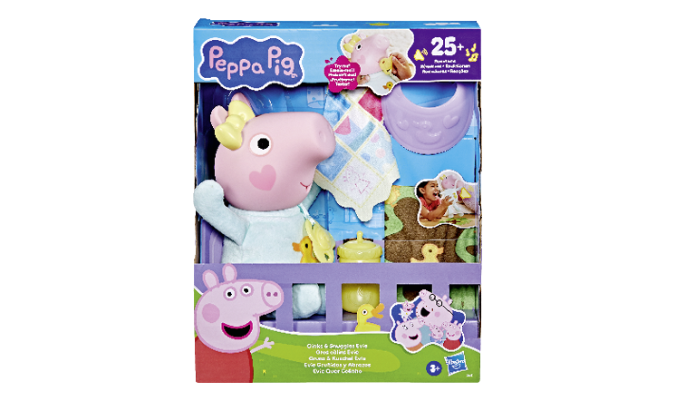 Peppa Wutz Interaktive Baby Evie Puppe